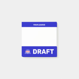 Ontwerpraad voor Fantasy Football Post-it® Notes