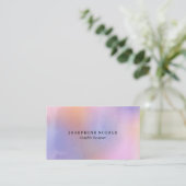 OntwerpregenboogVisitekaartje Visitekaartje (Staand voorkant)