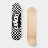 Ontwerpskateboard van het kaasbord persoonlijk skateboard (Voorkant)