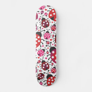 Ontwerpskateboard van het type Cute retro ladybug Skateboard