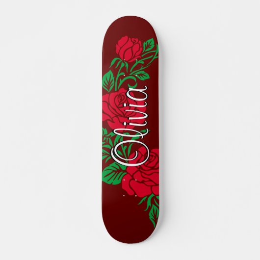 Ontwerpskateboard voor rozen persoonlijk skateboard (Voorkant)