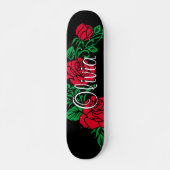 Ontwerpskateboard voor rozen persoonlijk skateboard (Voorkant)