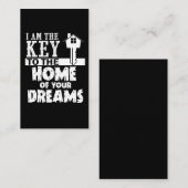 Ontwerpsleutel voor de afstandsbediening voor het  visitekaartje (Voorkant / Achterkant)