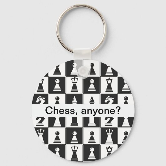 OntwerpSleutelhanger voor schaakartikelen Sleutelhanger (Voorkant)