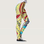 ONTWERPSTER COLLAGE VAN KEIZERIN LEGGINGS (Rechts)