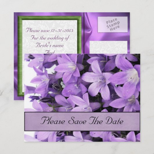 ONTWERPSTROOM BEWAREN DE DATUM BRIEFKAARTEN (Voorkant / Achterkant)