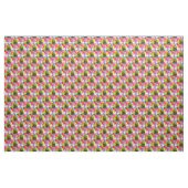 Ontwerpstructuur rode, gele waterverf stof (Yard (91,4 cm))