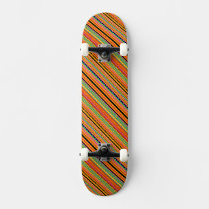Ontwerpstructuur van kleurrijke standaard aztec-pa persoonlijk skateboard
