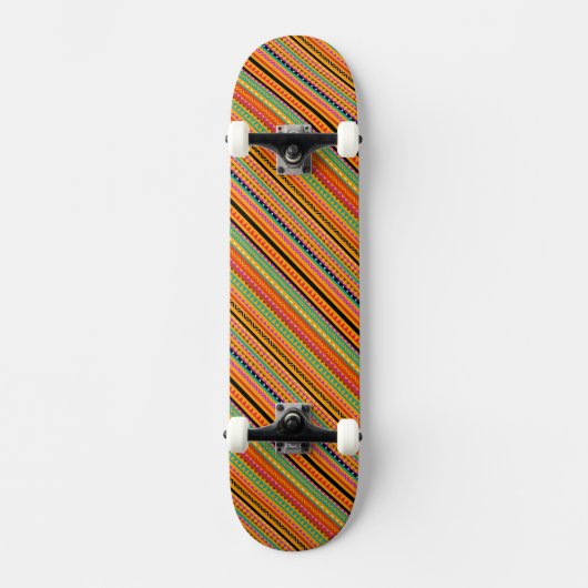 Ontwerpstructuur van kleurrijke standaard aztec-pa persoonlijk skateboard (Voorkant)