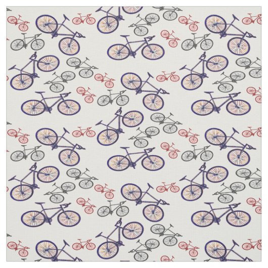Ontwerpstructuur voor fietsafdrukken stof (Swatch)