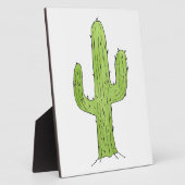Ontwerpstructuur woestijncactus woestijnPlanten Fotoplaat (Zijkant)