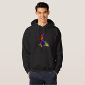 Ontwerpt Kleding Originele Prints Splash Hoodie (Voorkant volledig)
