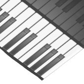 Ontwerptabel pianotoetsenbord korte tafelloper (Hoek)