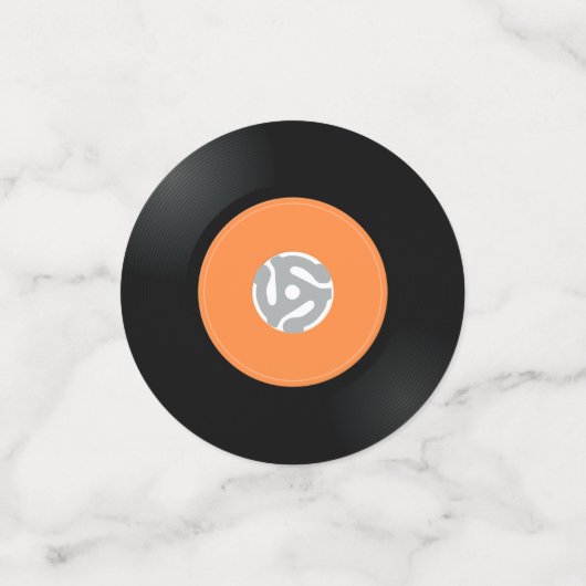 Ontwerptabel voor vinylrecords Confetti (Kleine voorkant)