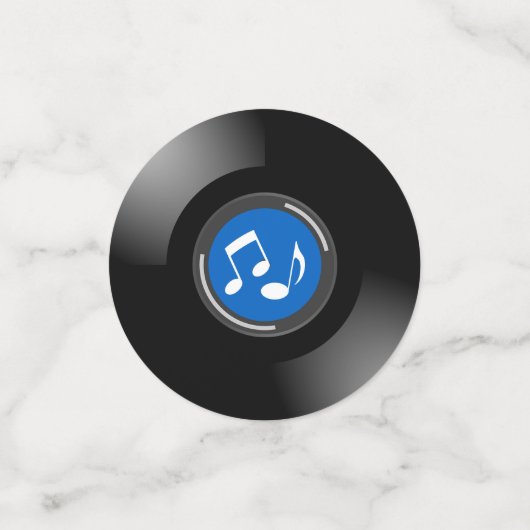 Ontwerptabel voor vinylrecords Confetti (Kleine voorkant)