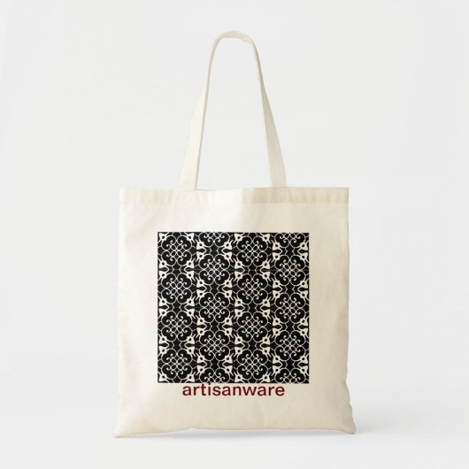 Ontwerptas met vier C voor Artisanware Tote Bag (Voorkant)
