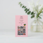 Ontwerptassen met accessoires visitekaartje (Staand voorkant)