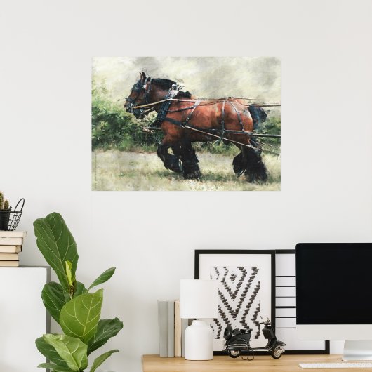 Ontwerpteam in harnas poster (Thuiskantoor)