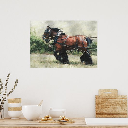 Ontwerpteam in harnas poster (Keuken)