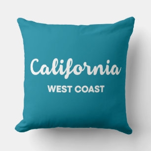 Ontwerptekst voor de West-Kust van Californië Kussen