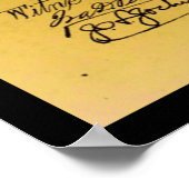  ontwerptrombo-patentafdrukken poster (Hoek)