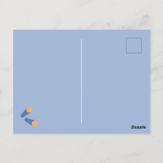 Ontwerpuitnodiging voor pistolen met schuim briefkaart (Achterkant)