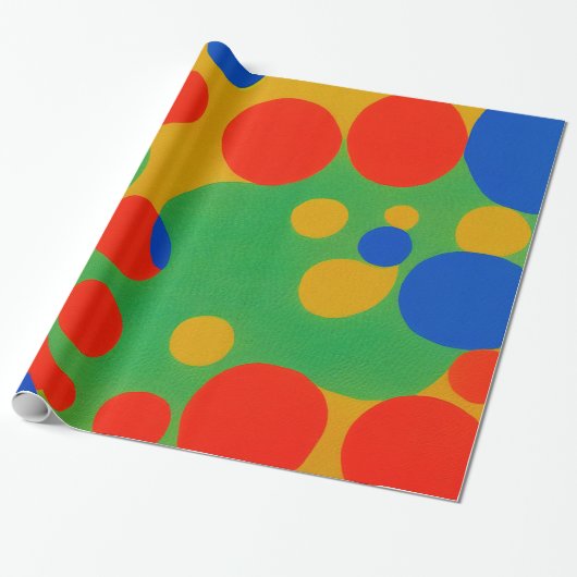 Ontwerpverlooppapier Cadeaupapier (Uitgerold)