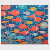 Ontwerpverlooppapier Cadeaupapier (Vlak)