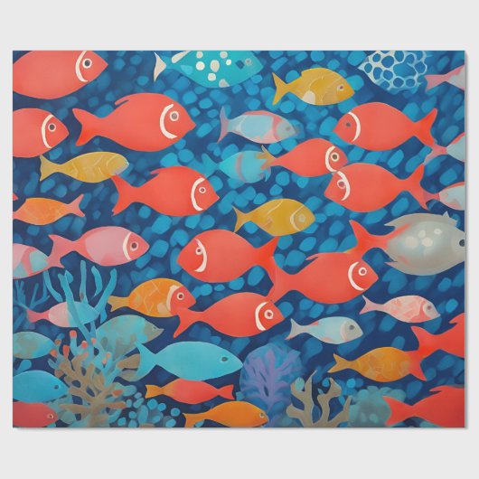 Ontwerpverlooppapier Cadeaupapier (Vlak)