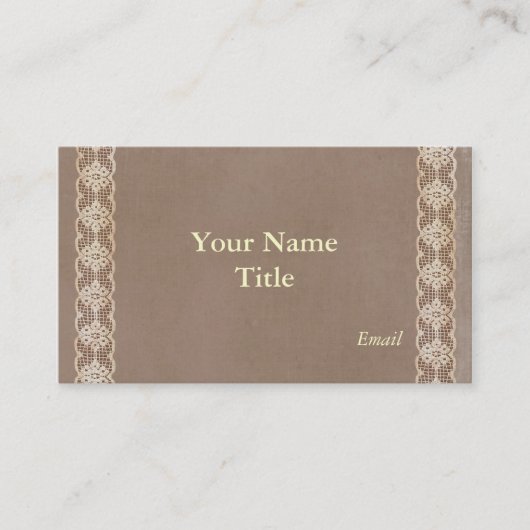 ONTWERPVISITEKAARTJE VISITEKAARTJE (Voorkant)