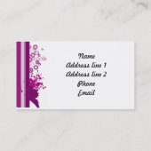 ONTWERPVISITEKAARTJES VISITEKAARTJE (Achterkant)