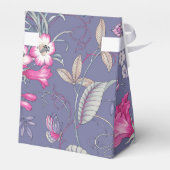 Ontwerpvoorkeuren voor vlinder en bloemen / cadeau bedankdoosjes (Achterkant)