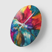 Ontwerpwandklok Ronde Klok (Hoek)