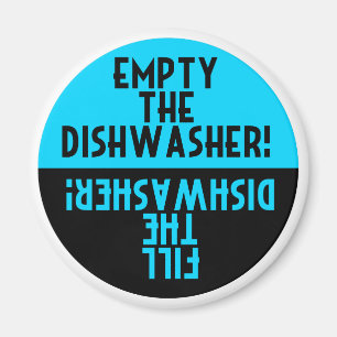 ontwerpwasmachine Ronde Magnet