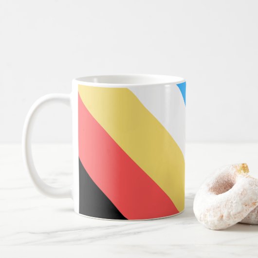 Ontwikkel de Disabilities Pride maand juli Koffiemok (Met donut)