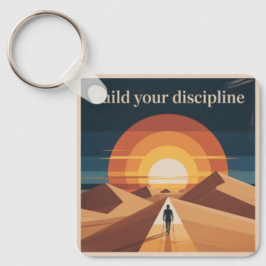 Ontwikkel Je Discipline Sleutelhanger (Voorkant)