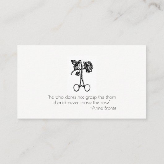 Ontwikkel jezelf als life coach of therapeut visitekaartje (Achterkant)