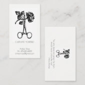 Ontwikkel jezelf als life coach of therapeut visitekaartje (Voorkant / Achterkant)