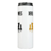 Ontwikkel uw Intellectueel Proces-Spel Schaak Thermosbeker (Achterkant)