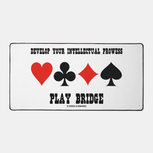 Ontwikkel uw Intellectuele brug van het Spel van h Bureaumat (Voorkant)