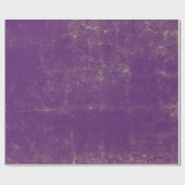 Ontwikkel van getextureerd Paars Rustisch Patroono Cadeaupapier (Vlak)
