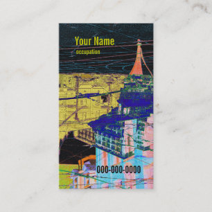 ontwikkelaar, architect, ontwerper visitekaartje