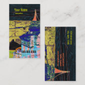 ontwikkelaar, architect, ontwerper visitekaartje (Voorkant / Achterkant)