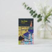 ontwikkelaar, architect, ontwerper visitekaartje (Staand voorkant)