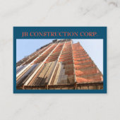 Ontwikkelaar Architect Remodel Building Constructi Visitekaartje (Voorkant)