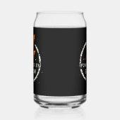 Ontwikkelaar: Bacon Funny Retro Foodie Aesthetic Blikvorm Glas (Links)