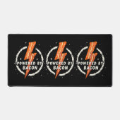 Ontwikkelaar: Bacon Funny Retro Foodie Aesthetic Bureaumat (Voorkant)