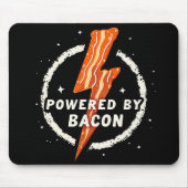 Ontwikkelaar: Bacon Funny Retro Foodie Aesthetic Muismat (Voorkant)