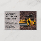 Ontwikkelaar | Bouw | Steam Roller Visitekaartje (Voorkant)