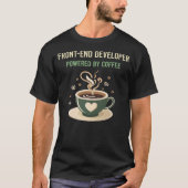 Ontwikkelaar Coffee Front-End T-shirt (Voorkant)